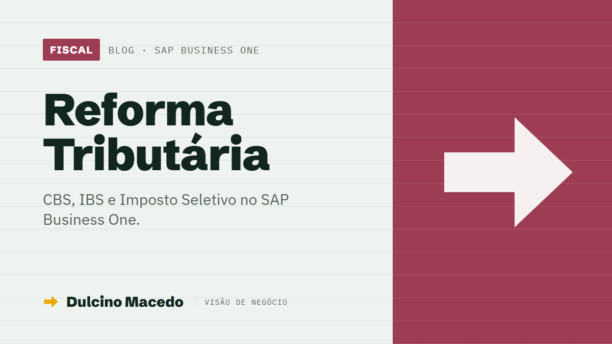 Reforma Tributária — blog Dulcino Macedo